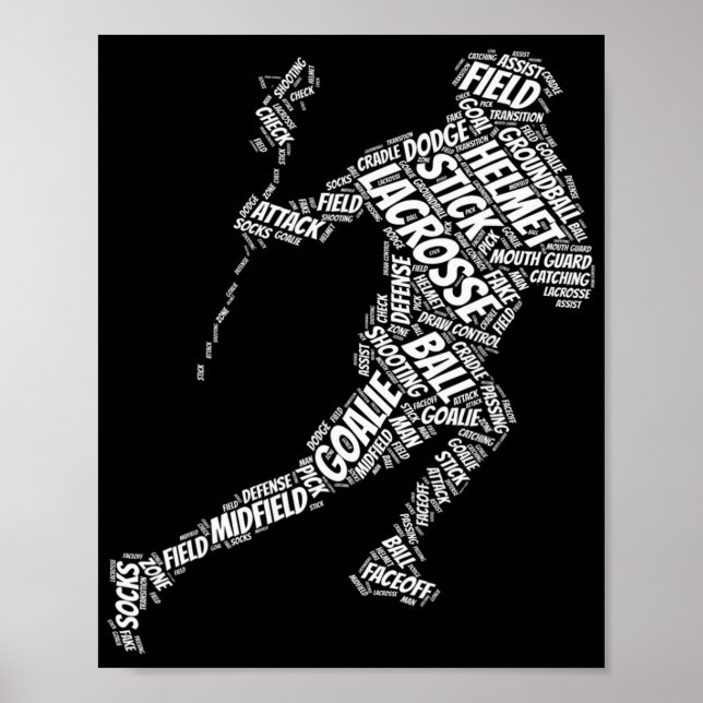 Poster bâtons de crosse pour garçons Sports & Fitness coo (Devant)