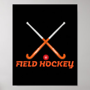 Poster Bâtons de hockey sur gazon