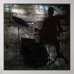 Poster Battant du tambour, Copyright Karen J Williams
