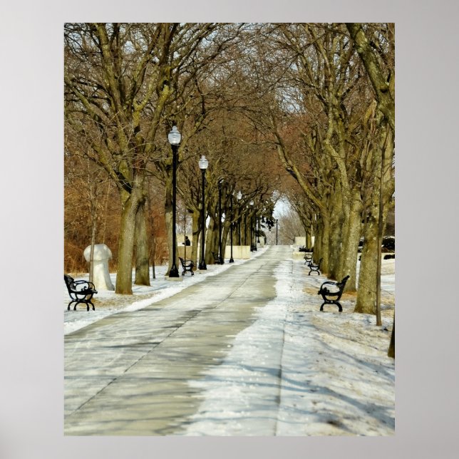 Poster Battery Park, Burlington, Vermont (Devant)