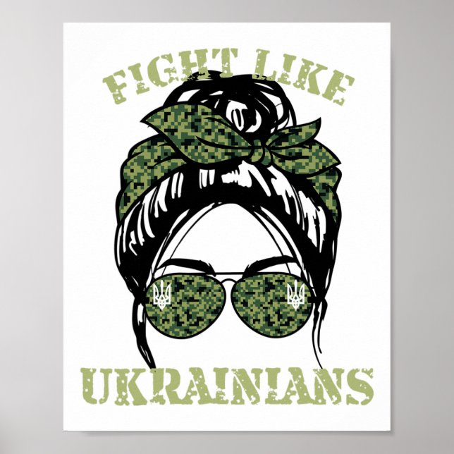Poster Battez comme un Ukrainien 2  (Devant)