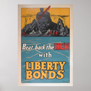 Poster Battez le dos du cheval