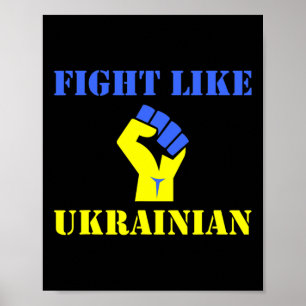 Poster Battez-vous comme un Ukrainien