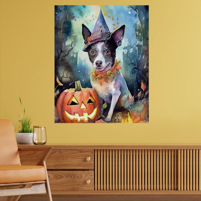 Poster Battle australienne d'Halloween avec la peur Citro (Salon 2)