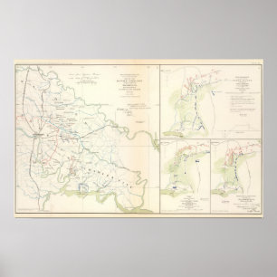 Poster Battlegrounds Richmond, Va