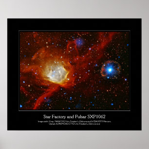 Poster Bauble céleste - image spatiale SXP1062