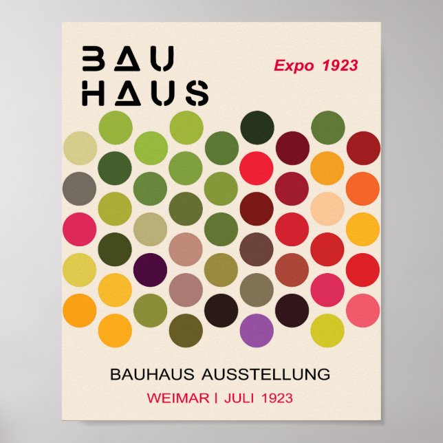 Poster Bauhaus (Devant)