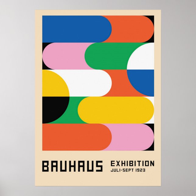 POSTER BAUHAUS (Devant)