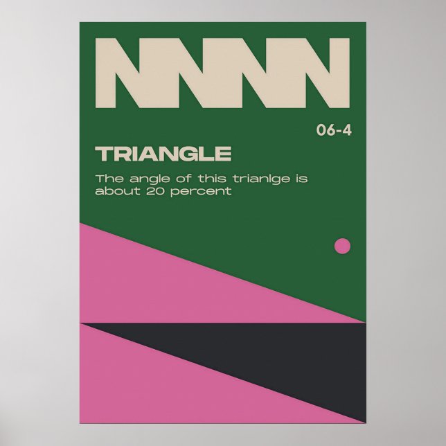 Poster Bauhaus (Devant)