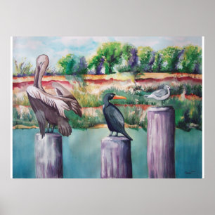 Poster Bavardage de voisinage