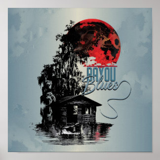 Poster Bayou Blues