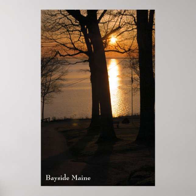 Poster Bayside Maine - 2 (Devant)