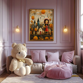 Poster Be Fearless, Be You - Póster Inspirador para Niños