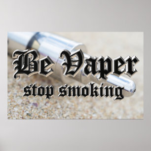 Poster Be vaper