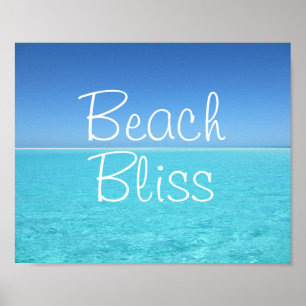 Poster Beach Bliss Tropical Paradise
