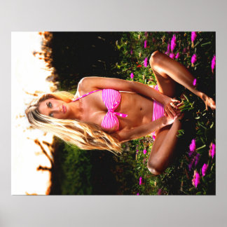 Poster Beach Girl