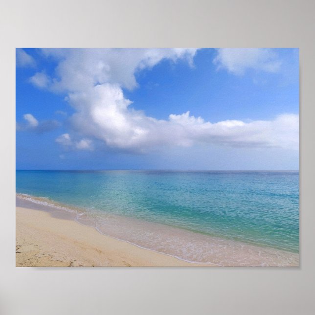 Poster Beach Ocean Sea Photo 200 (Devant)