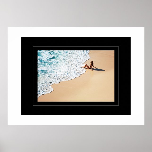 Poster Beach Scene (Vorne)