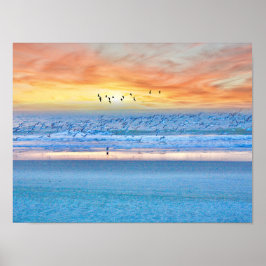 Poster Beach Sunrise