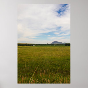 Poster Bear Butte, Dakota du Sud