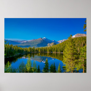 Poster Bear Lake au parc national Rocky Mountain