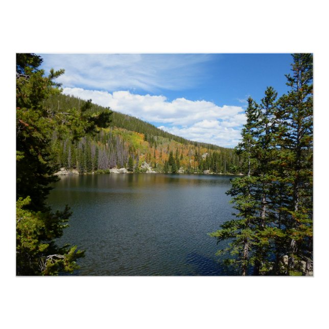 Poster Bear Lake au parc national Rocky Mountain (Devant)