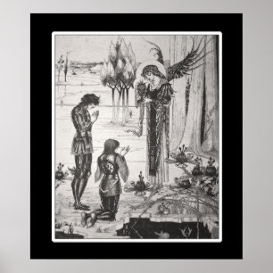 Poster Beardsley King Arthur