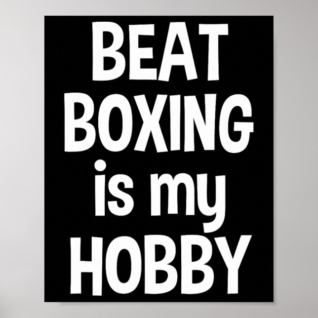 Poster Beat Boxing Est Mon Hob3 (Devant)