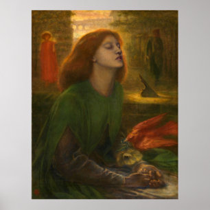 Poster Beata Beatrix - Dante Gabriel Rossetti