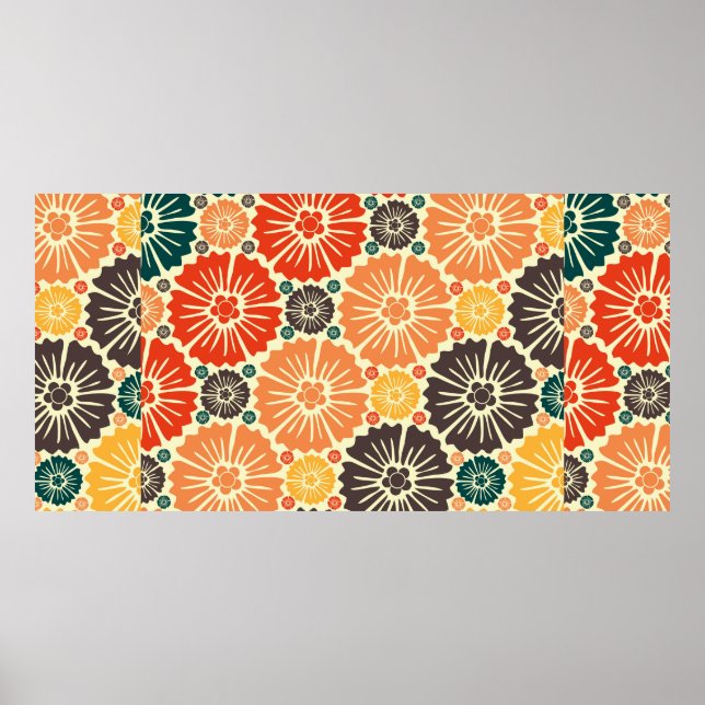 Poster Beau Art nouveau rétro (Devant)