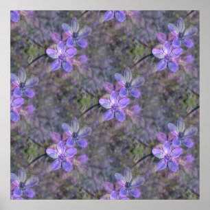 Poster Beau au printemps..