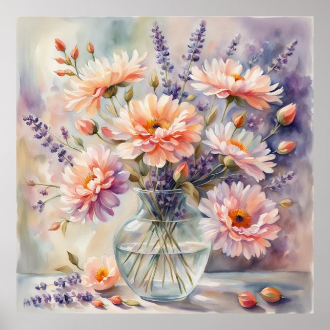 Poster Beau Bouquet 7 (Devant)