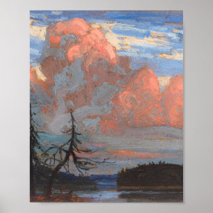 Poster Beau Canadien Tom Thomson Algonquin