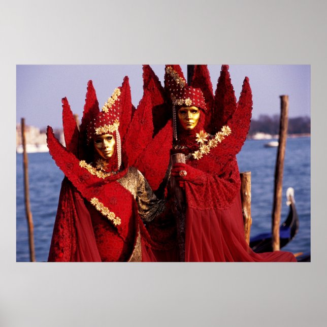 Poster Beau couple d'amoureux (Devant)