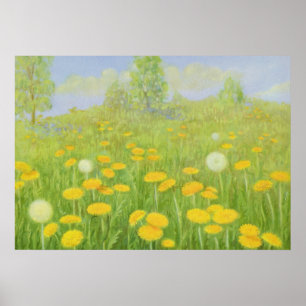 Poster Beau Dandelion par Cargill, 1937