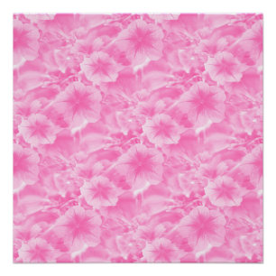 Poster Beau en rose..