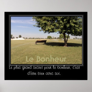 Poster Beau jour dans le parc