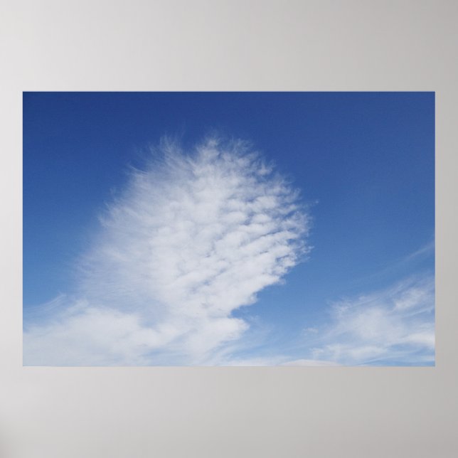 Poster Beau nuage (Devant)