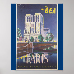 Poster Beau Paris
