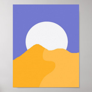 Poster beau paysage art