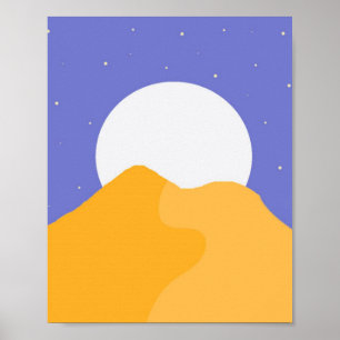 Poster beau paysage art