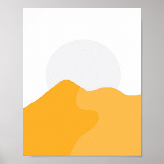 Poster beau paysage art (Devant)