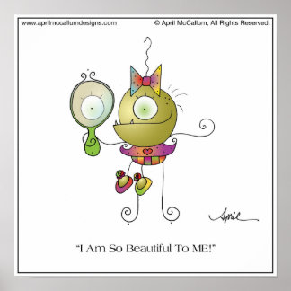 Poster BEAU POUR MOI ! Imprimer par April McCallum