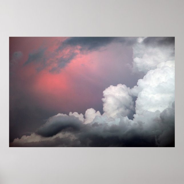 Poster Beaucoup de choses dans les nuages (Devant)