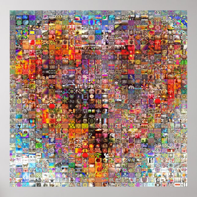 Poster Beaucoup de points de vue Un coeur Un amour (Devant)