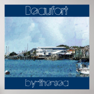 Poster Beaufort, en bord de mer