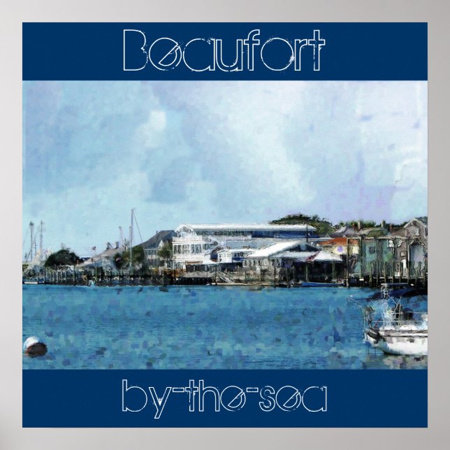 Poster Beaufort, en bord de mer (Devant)