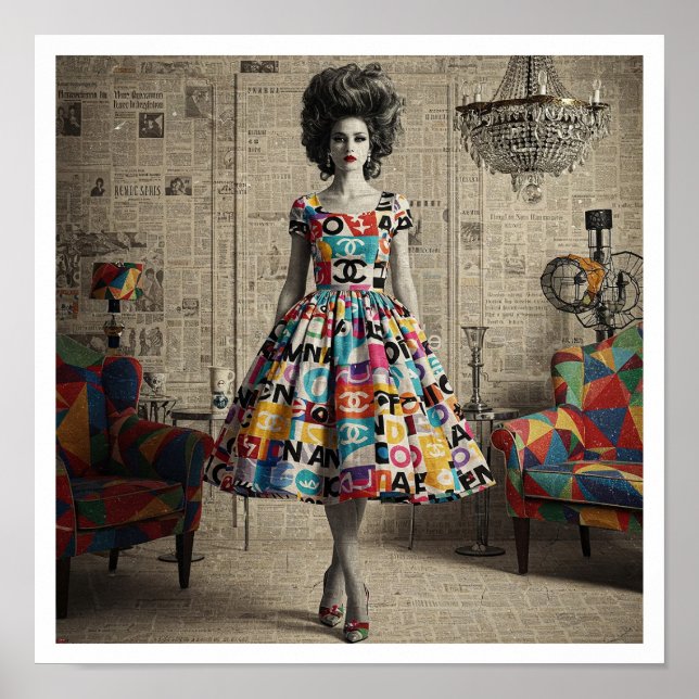 Poster Beauté Dainty (Devant)