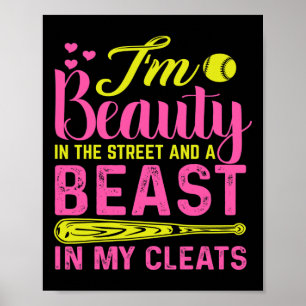 Poster Beauté Dans La Rue Bête Dans Mes Crampons Filles D