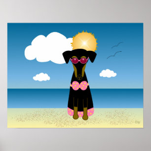 Poster Beauté de bain
